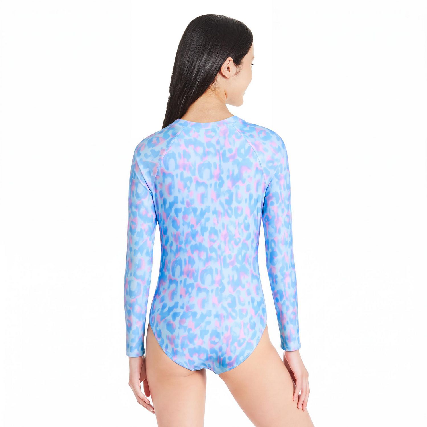 George Girls' Rashguard One Piece Swimsuit