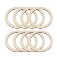 thumbnail image 1 of SHISUYAN 100Pcs Craft Circle for Friends Beige Round Wooden Discs for Personalization and Decoupage, 1 of 8