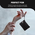 thumbnail image 3 of Coin Purse Leather Keychain Design Zipper Small Wallet Coin Change Purse, 3 of 7