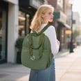 thumbnail image 3 of QTOCIO Multi-Backpack Casual Large Capacity Waterproof Bag Can Be Carried As Backpack Shoulder Bag Or Handbag, 3 of 4