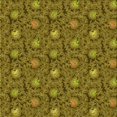 thumbnail image 1 of Ahgly Company Tapis d'Intérieur Lavable à la Machine, Carré, Transitionnel, Brun, Tapis de Zone, 6 Pieds Carré, 1 of 7