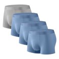 thumbnail image 1 of Plebaso Mens Boxer Briefs Stretch Comfortable Quick Dry Underwear Soft Breathable Boxers for Men (4 Pack), 1 of 2