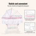 thumbnail image 4 of Dream On Me Lacy, Portable 2-in-1 Bassinet and Cradle, #442, 4 of 7