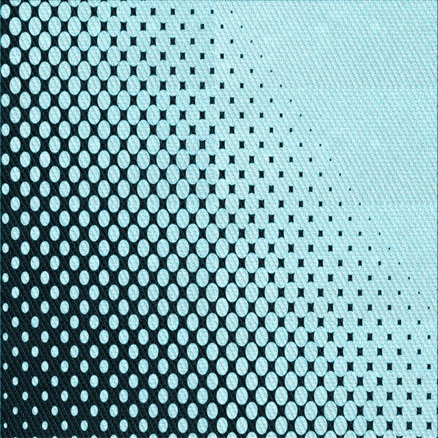 Ahgly Company Tapis d'Intérieur Lavable en Machine Carré Bleu Électrique Transitionnel, 4 Pieds Carré