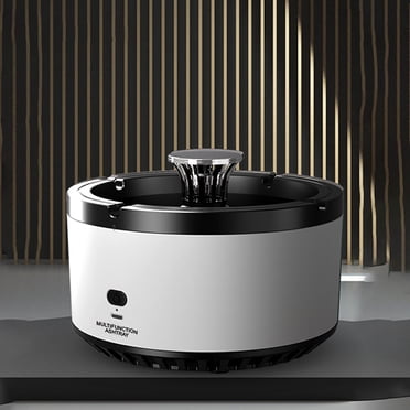 EGNMCR 2 In 1 Purifier Multifunctional Portable Ashtray Clean Smart Ashtray For Indoor Home Office Or Car smart ashtray