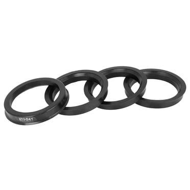 Unique Bargains 4 Pcs Anneaux Centriques de Moyeu de Voiture en Plastique 67,1 mm à 58,1 mm Entretoise de Roue