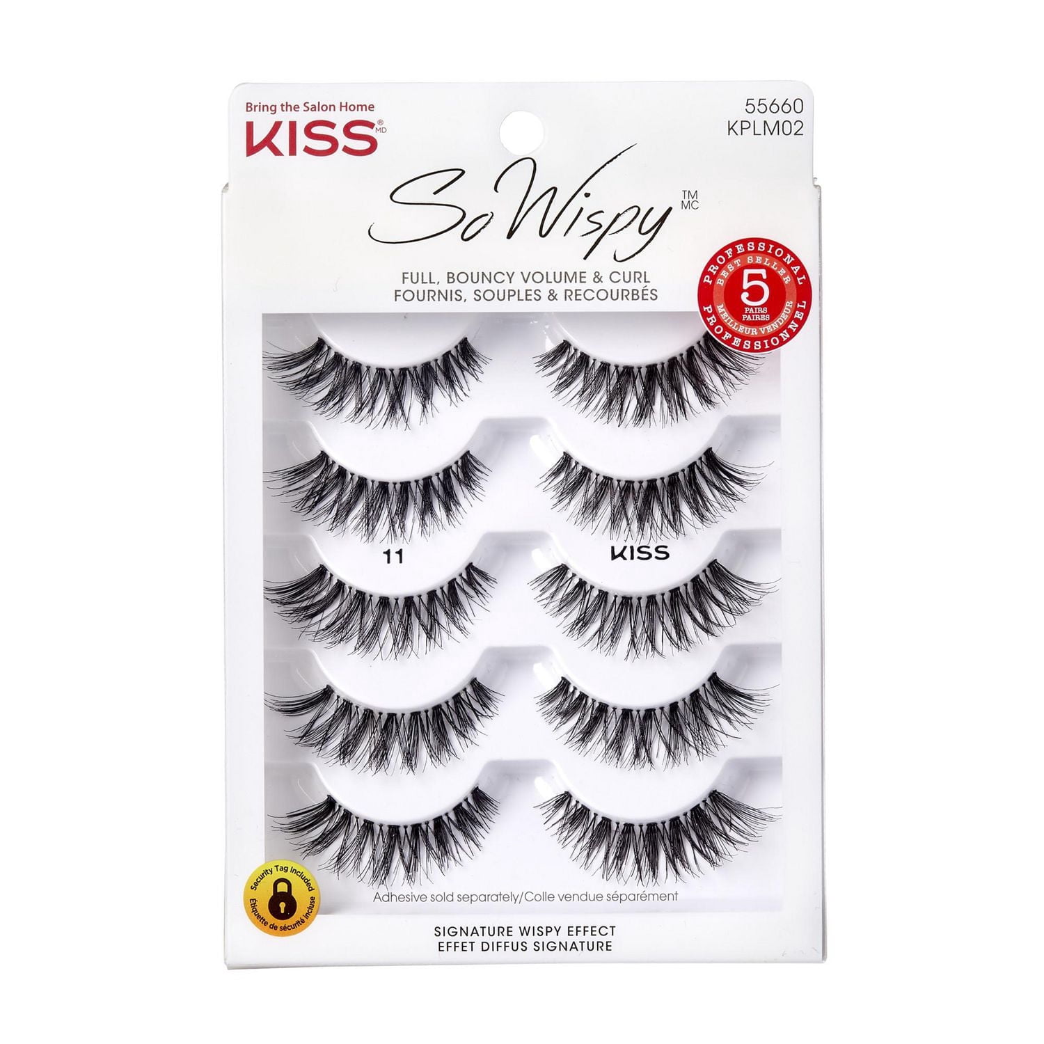 KISS : Faux cils Ever Ez - Multi-emballage - 11