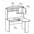 thumbnail image 4 of Bureau en L Logan avec Huche de Dorel, 4 of 4