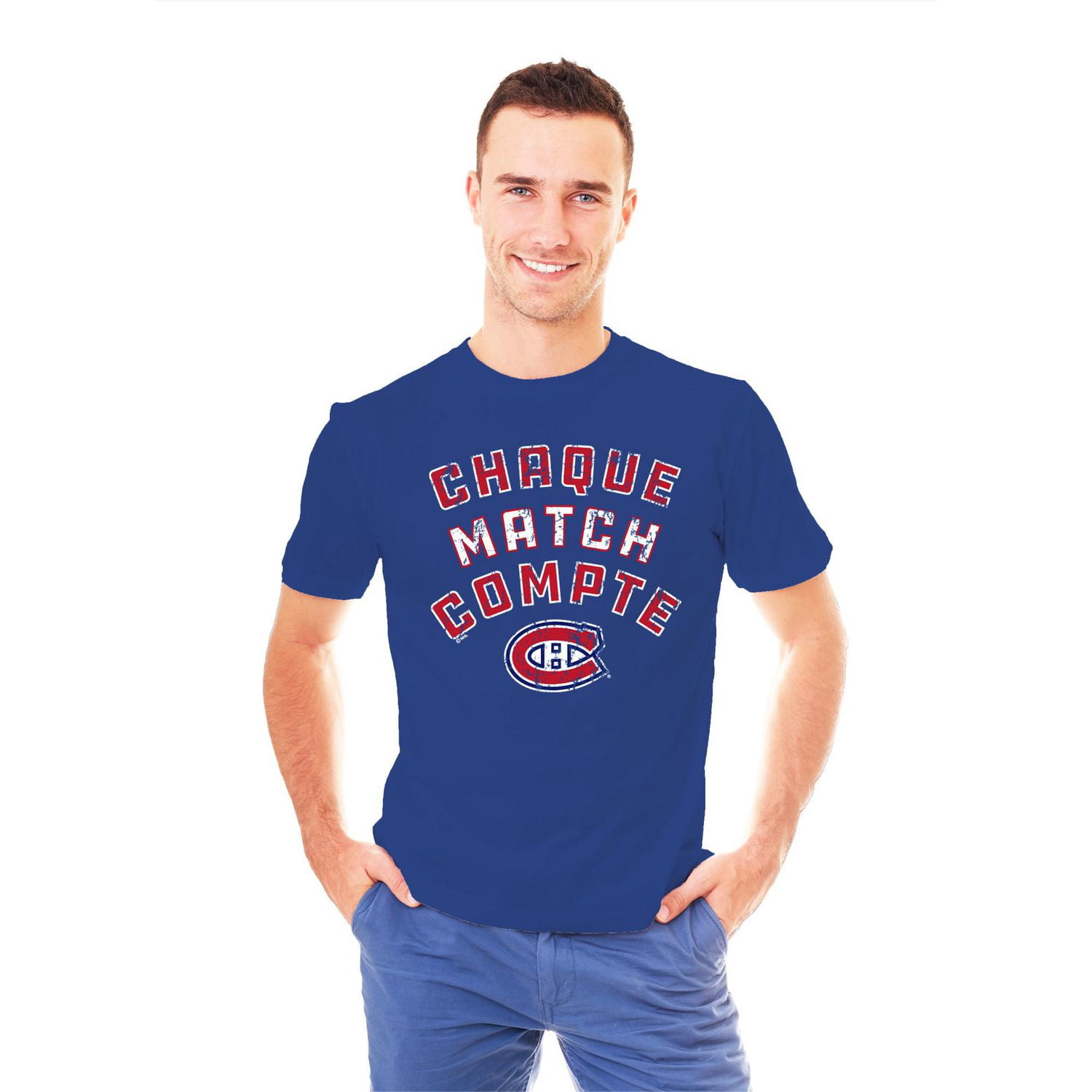 T-shirt à manches courtes Chaque Match des Canadiens de Montréal la LNH pour hommes *Exclusivité en ligne