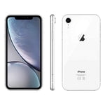 Restored Apple iPhone XR, 64GB, White Fully Unlocked (Refurbished)