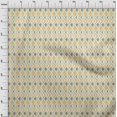 thumbnail image 3 of oneOone Cotton Silk Fabric Diamond Geometric Decor Fabric Printed BTY 42 Inch Wide, 3 of 4