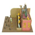 thumbnail image 5 of Studio Ghibli Mini Spirited Away Kamajii And Chizuru Non-Scale Paper Craft, 5 of 5
