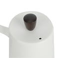 thumbnail image 4 of Coffee Pot, Coffee Kettle, Long Gooseneck  Comfortable Handle For Drip Coffee Enthusiasts Cafe Home White 700ml, 4 of 8