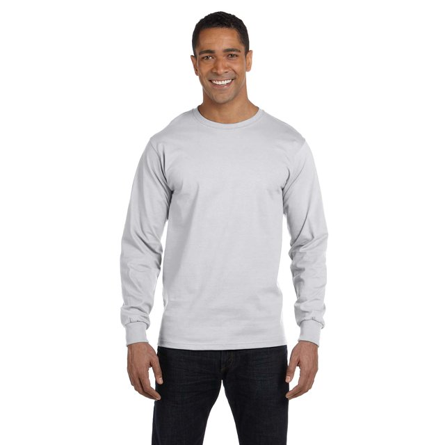 Gildan - T-Shirt à Manches Longues DryBlend 50/50