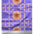 thumbnail image 1 of Soimoi polyester Crepe Fabric Artistic Flower & Arrow African Print Fabric by Yard 42 Inch Wide, 1 of 1
