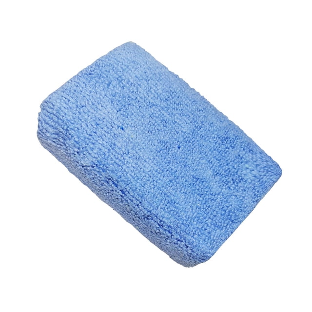 Rbaofujie Ultra Fine Fiber Waxing And Polishing Rectangle Sponge Block Car Washing And Beauty Maintenance Tool