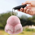 thumbnail image 3 of TopLLC Handmades Soft Bunny PomPom Charmss Bunny Car Key Chain Pendant Key Ring, 3 of 7