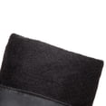 thumbnail image 4 of LSLJS Bottes à Talons Hauts pour Femmes Jusqu'aux Genoux, Bottes Chaudes Unies à Lacets avec Lacets pour Femmes, Bottines à Bout Rond, Bottes à Talon Compensé Haut, Chaussures, Bottes Jusqu'aux Genoux pour Femmes, 4 of 9