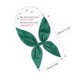 thumbnail image 3 of INSPIRE CHIC Robe de Marin pour Femme Pré-Nouée avec Nœud Papillon Nœud Papillon Décor Vert Foncé Taille Unique, 3 of 5