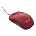 thumbnail image 3 of Verbatim 70234 Silent Corded Optical Souris pour Ordinateur Portable Ergonomique & Mac, Rouge, 3 of 5