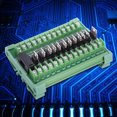 thumbnail image 2 of ANGGREK PLC Board, 12 Canaux PLC Board, 12 Canaux PLC Signal Isolation Carte Module Relais NPN Entrée Sortie PNP DC12-36V, 2 of 8