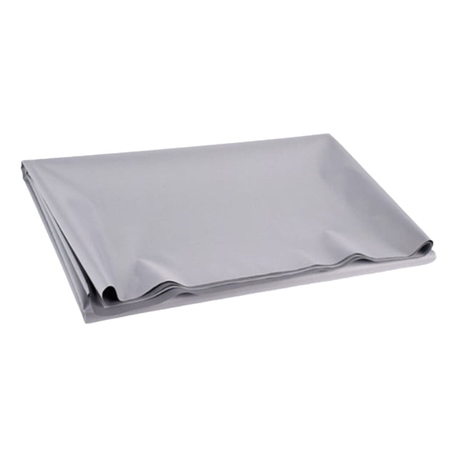 kurtrusly Rideau d'Écran de Projecteur en Métal Anti-Lumière Tissu pour Projecteurs Sans Perçage Toile Réfléchissante pour Hôtel Extérieur 72 Pouces/16:9/boîte