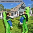 thumbnail image 4 of Halloween Costumes Inflatable Alien ET Suit Inflatable Costume for Adult Kids T-Rex Costume, 4 of 5