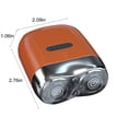 thumbnail image 3 of SuoKom Rasoir Électrique pour Hommes Format de Poche Mini Rasoir Portable Rasoir pour Hommes Humide et Sec Rasoir Rechargeable Usb Chargement Facile Utilisation à un Bouton Convient pour la Maison, la Voiture, 3 of 9