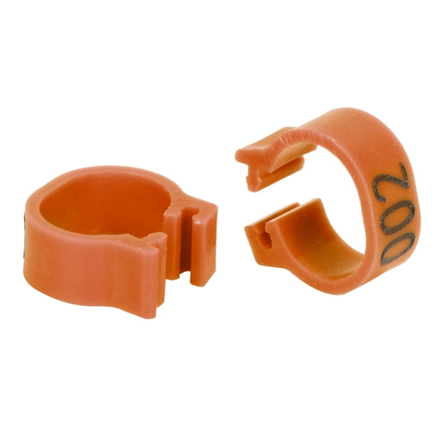 LHCER Bird Leg Bands, Pigeons Identify Ring High‑quality Plastic Materials For Outdoor