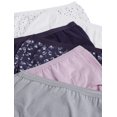 thumbnail image 2 of Fruit Of The Loom Culottes en Coton Assorties pour Femmes 6 Pack, 5, Assorties, 2 of 4