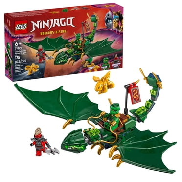 LEGO Ninjago Le dragon vert de la forêt de Lloyd 71829 Ensemble de construction (128 pièces)