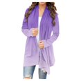 thumbnail image 1 of Pisexur Veste pour Femmes, Cardigans à devant Ouvert, Manteaux Trench, Vestes d'Automne, Mode pour Femmes, Cardigan Imprimé à Manches Longues, 1 of 5