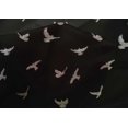 thumbnail image 3 of oneOone Cotton Silk Fabric Bird Ikat Printed Craft Fabric BTY 42 Inch Wide, 3 of 3