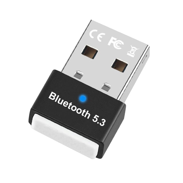 CNKOO Clé USB Bluetooth 5.3 pour PC, Diffusion Audio Sans Fil et Connexion Multi-Appareils