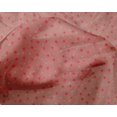 thumbnail image 4 of oneOone Silk Tabby Fabric Dot & Flower Floral Printed Craft Fabric BTY 42 Inch Wide, 4 of 4
