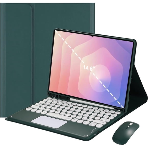 Étui Clavier Tactile pour Samsung Galaxy Tab S11 Ultra (14,6 Pouces) Modèle 2025 (SM-X930/SM-X936B)