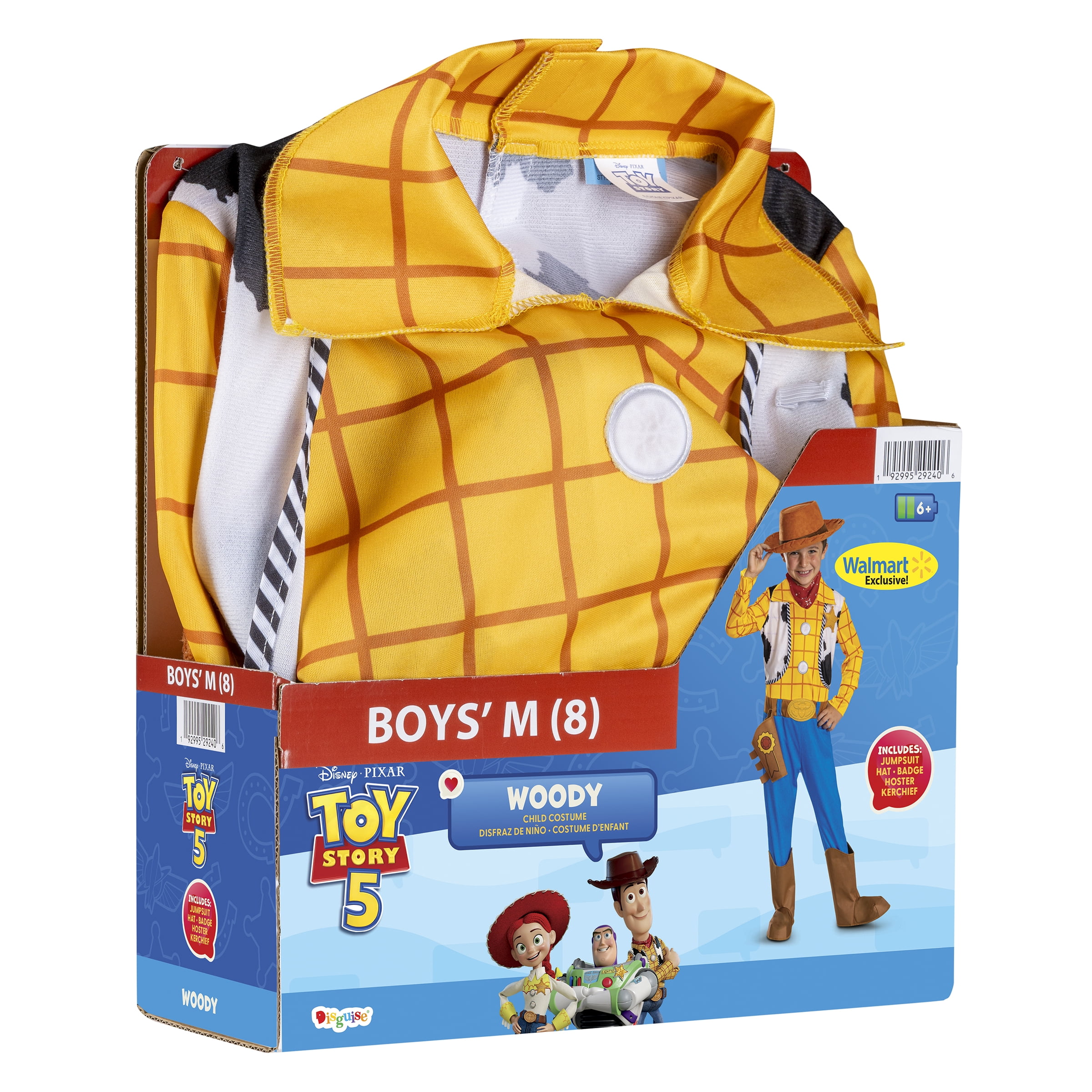 Le costume classique « Woody » de l’enfant garçon