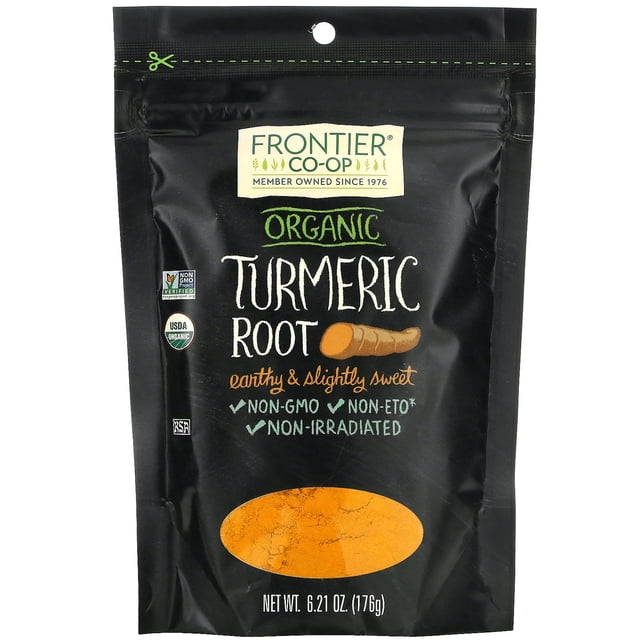 Frontier Natural Products, Organic Turmeric Root, 6.21 oz (176 g)