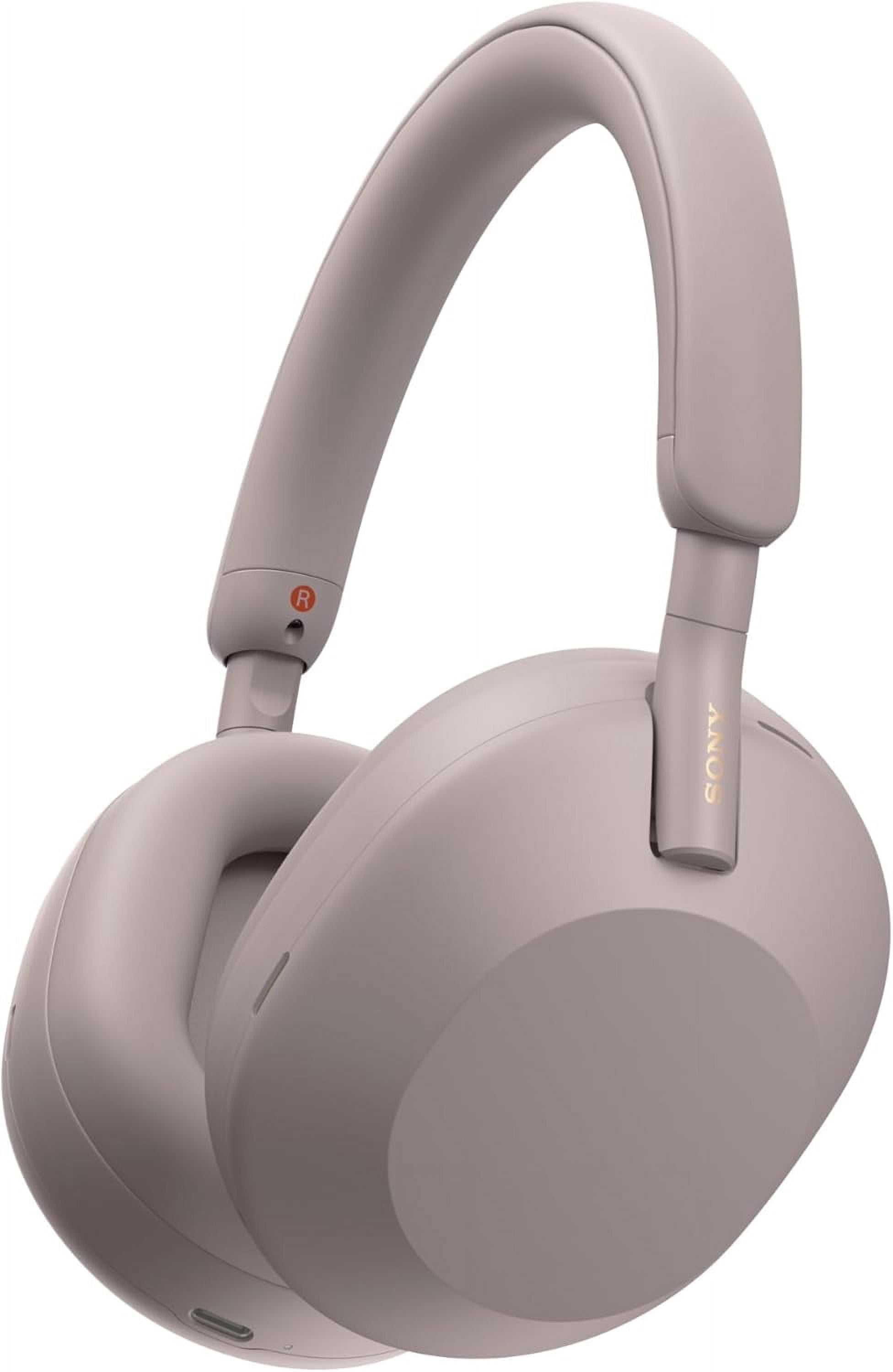 Sony WH-1000XM5 Wireless Noise Cancelling Headphone Alexa Voice Control Smoky Pink Open Box