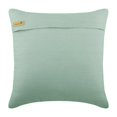 thumbnail image 3 of Throw Pillow Covers, Blue 22"x22" (55x55 cm) Throw Pillow Cover, Art Silk Sea Shells Sea Theme & Beaded Throw Pillows For Sofa, Sea Creatures Pattern Beach Style - Sea Foam Shells, 3 of 3
