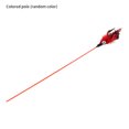 thumbnail image 1 of Langgg Pet Teaser Plastic Long Handle Teasing Rod Stick Feather Bell Interactive Pet Toy, Colorful, Color Random, 1 of 7
