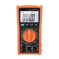 thumbnail image 1 of yeacher Smart Digital Multimeter with True RMS, 6000 Counts, Auto/Manual Range, AC/DC Voltage/Current Measurement, Temperature Testing, Flashlight, Black & Orange (OM901B, Battery Not Included), 1 of 7