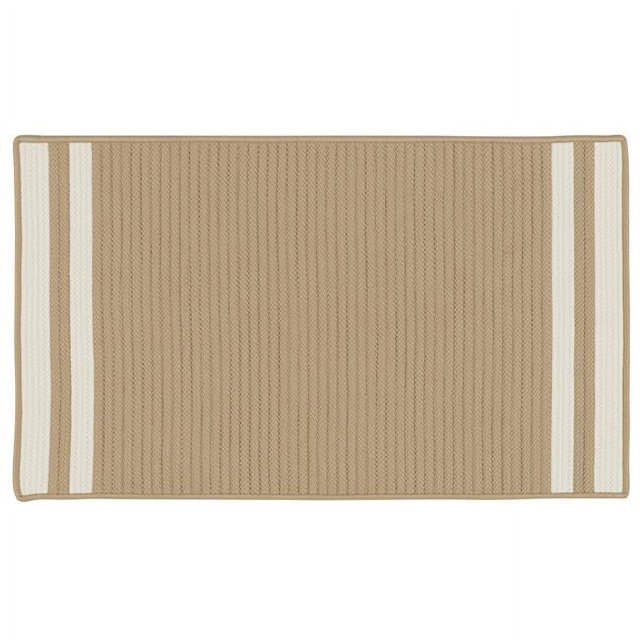 Colonial Mills DE60R018X030S 18 x 30 in. Denali Doormats, Ivory