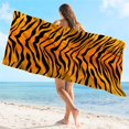 thumbnail image 3 of Sandproof Beach Blanket Lightweight Microfiber Beach Towel Super Lightweight Colorful Bath Towel Sandproof Beach Blanket Multi-Purpose Towel for Travel Swimming Pool 29X59 Inch, 3 of 5