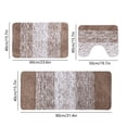 thumbnail image 3 of SSZMDLB Microfiber Bath Rugs, Bathroom Rugs, Shower Rugs with Toilet Mat, Absorbent Microfiber Plush Non-Slip Rugs, Washable Bath Mat Set for Floor, Tub, Shower, 3 of 7