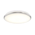 thumbnail image 1 of Artika Modern LED 13 in. Flush Mount Ceiling Light Fixture for Bedroom, Living Room & Entryway, Silver, 1 of 8