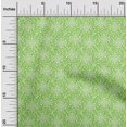 thumbnail image 2 of oneOone Polyester Spandex Green Fabric Asian Ornamental Craft Projects Decor Fabric Printed By The Yard 56 Inch Wide, 2 of 5