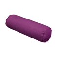 thumbnail image 4 of Lipstore Round Cylindrical Pillow Bolster Cushion Accessories Back Support Washable Cover Violet, 4 of 8