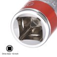 thumbnail image 3 of Unique Bargains 1/2-Inch Drive by 10mm Shallow Socket w Red Band, Cr-V, 6-Point, Metric, 3 of 4