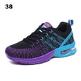 thumbnail image 2 of Chaussures de Course pour Femmes Fille en Maille Air Gear Basketball Femmes Extérieur Coussin Athlétique Randonnée Tennis Confortables Légères Espadrilles à Lacets Semelles Chaussures 38, 2 of 9